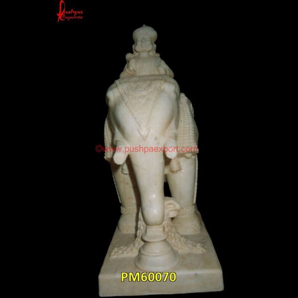 White Marble Stone Elephant Figure PM60070 garden stone elephant,green marble elephant,green stone elephant,hand carved marble elephant,hand carved stone elephant,indian marble inlay elephant.jpg