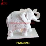 Marble Carved Elephant Statue