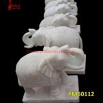 Elephant Statue Of White Marble