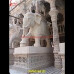 Modern Elephant Marble Statue