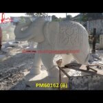 Carved Elephant Statue