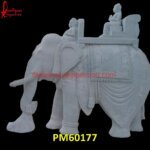 Marble Elephant Stone Sculpture