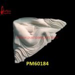 White Marble Fish Sculpture