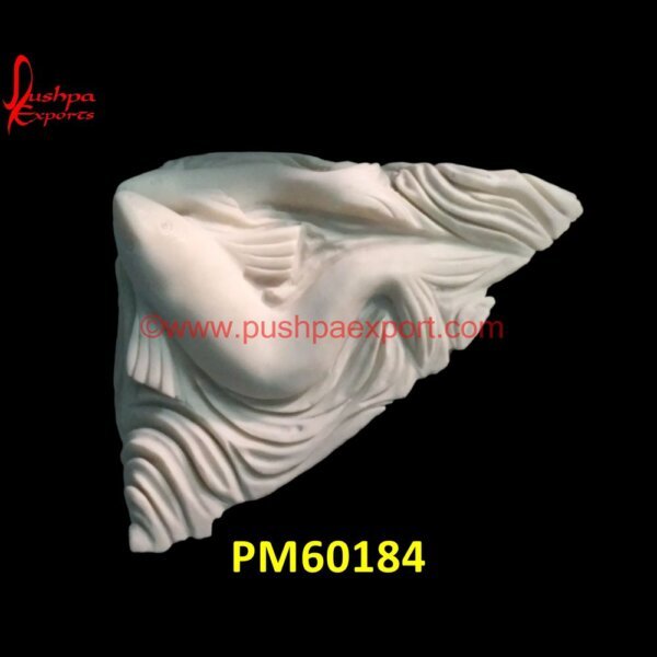 White Marble Fish Sculpture PM60184 animal marble statue,carved stone animal statue,marble animal figurine,marble animal sculpture,marble animal statue,stone animal figurine,stone animal sculpture.jpg