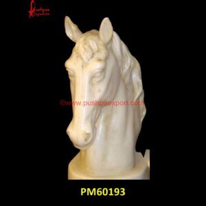 Horse Head Marble Statue