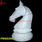 Horse Figurine Of White Marble