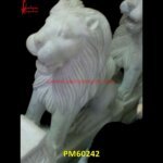 Marble Lion Figurine