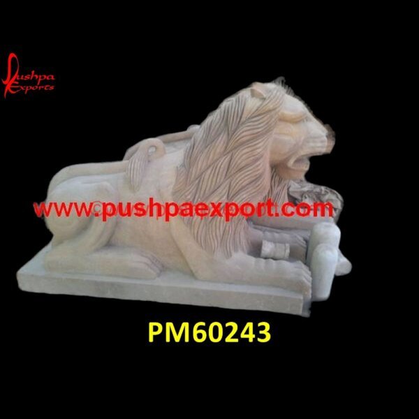 Sandstone Lion Statue PM60243 stone lion face,stone lion exterior,stone lion color,stone garden lions sculptures,stone carved lion,stone age lion,small stone lions.jpg