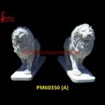 Marble Carving Lion Statue