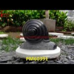 Marble Snail Statue