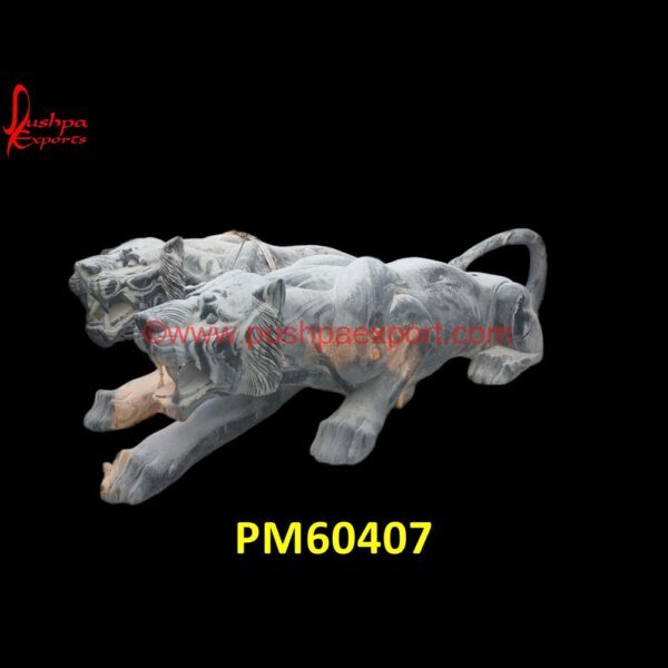 Black Marble Tiger Statue PM60407 animal marble statue,carved stone animal statue,marble animal figurine,marble animal sculpture,marble animal statue.jpg