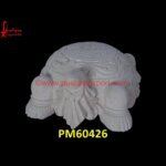 White Marble Tortoise Sculpture