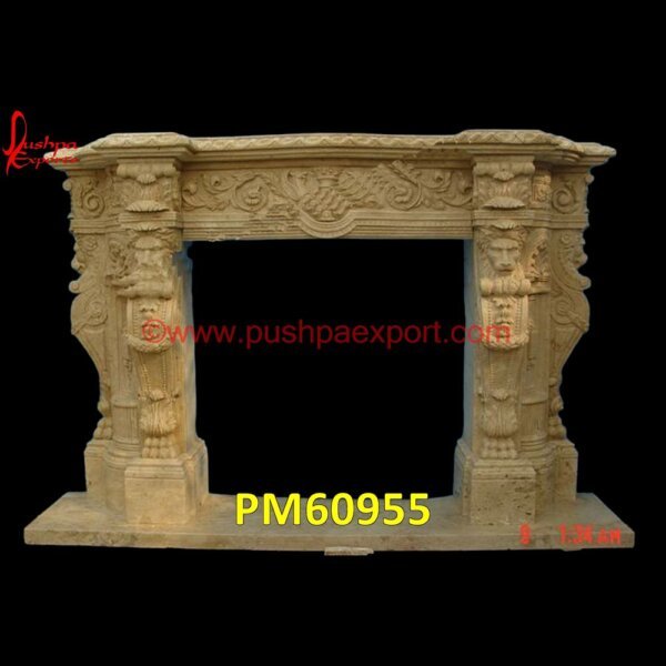 Antique Marble Fireplace Mantel PM60955 white wash stone fireplace,white stone fireplace,stone tiled fireplace,stone mantel,stone fireplace wall,stone fireplace tv stand.jpg