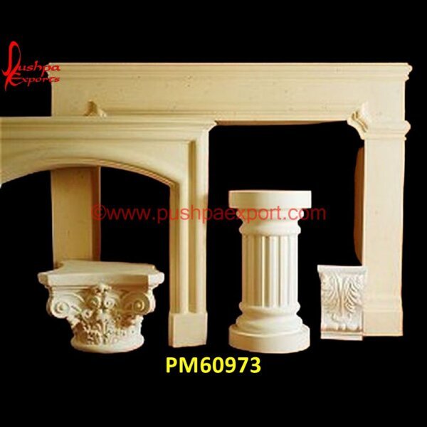 Sandstone Fireplace Mantel PM60973 grey wash stone fireplace,grey stone fireplace,granite fireplace,black stone fireplace,white washed stone fireplace.jpg