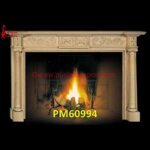 Fireplace Mantel of Sandstone