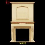 Handmade Sandstone Fireplace