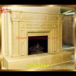 Carved Fireplace Wall Sandstone