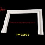 White Marble Stone Carving Fireplace Mantel