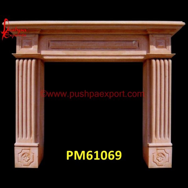 Carving Sandstone Fireplace Wall PM61069 fireplace mantel with stone,fireplace mantel for stone fireplace,exterior stone fireplace.jpg