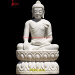 White Marble Buddha Statue