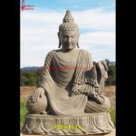 Grey Stone Buddha