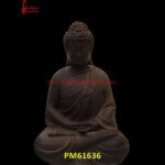 Black Meditating Buddha Statue