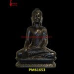 Black Stone Buddha Statue For Garden