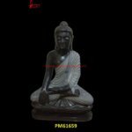 Black Stone Buddha Ji Statue