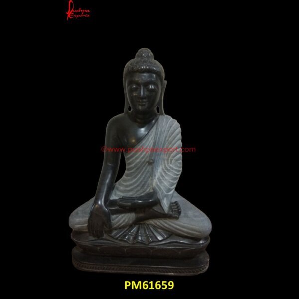 Black Stone Buddha Ji Statue PM61659 buddha green stone,buddha head stone sculpture,buddha in marble,buddha in stone.jpg