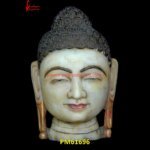 Stone Buddha Head Statue