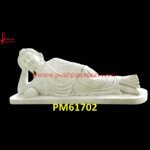 Buddha White Marble Statue