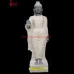 Carved Standing Buddha Statue