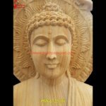 Sandstone Sitting Buddha Statue