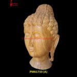 Sandstone Carving Buddha Head