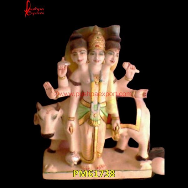 Marble Dattatrey Statue PM61738 Goddess Marble Statue, God Marble Murti, Marble Idol Of God, Marble God Murti, Marble God Murti, Marble God Statue, God Marble Murti, God Marble Murti, Stone God Murti.jpg