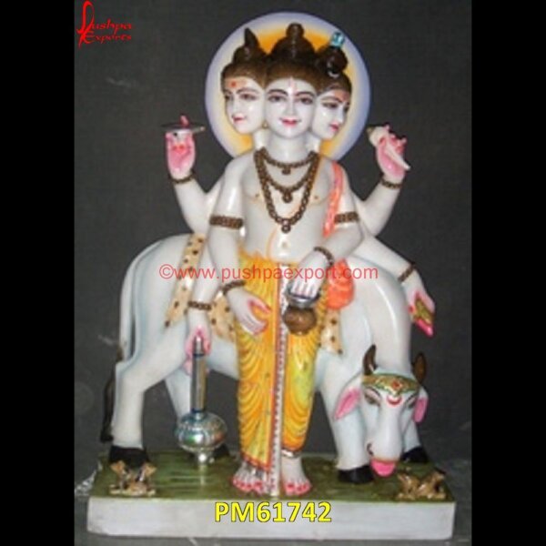 Marble Dattatrey Idol PM61742 Goddess Marble Statue, God Marble Murti, Marble Idol Of God, Marble God Murti, Marble God Murti, Marble God Statue, God Marble Murti, God Marble Murti, Stone God Murti.jpg