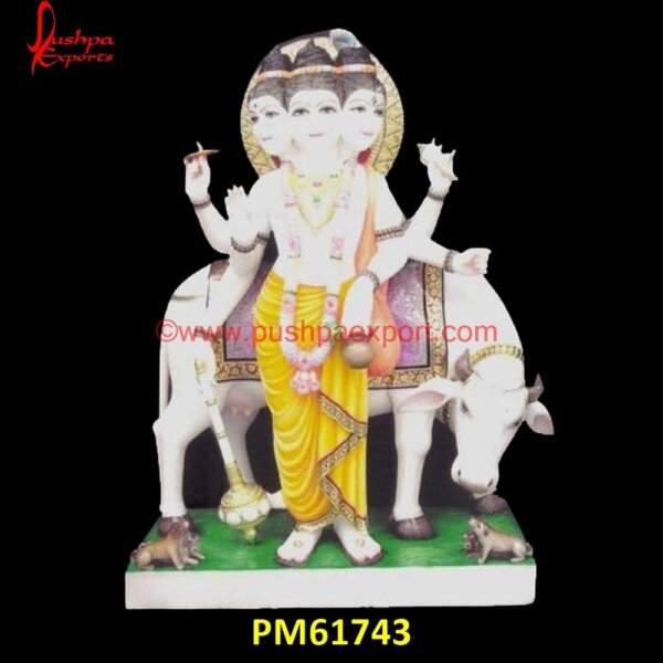 White Marble Dattatrey Idol PM61743 Goddess Marble Statue, God Marble Murti, Marble Idol Of God, Marble God Murti, Marble God Murti, Marble God Statue, God Marble Murti, God Marble Murti, Stone God Murti.jpg