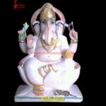 White Stone Chowki Ganesh