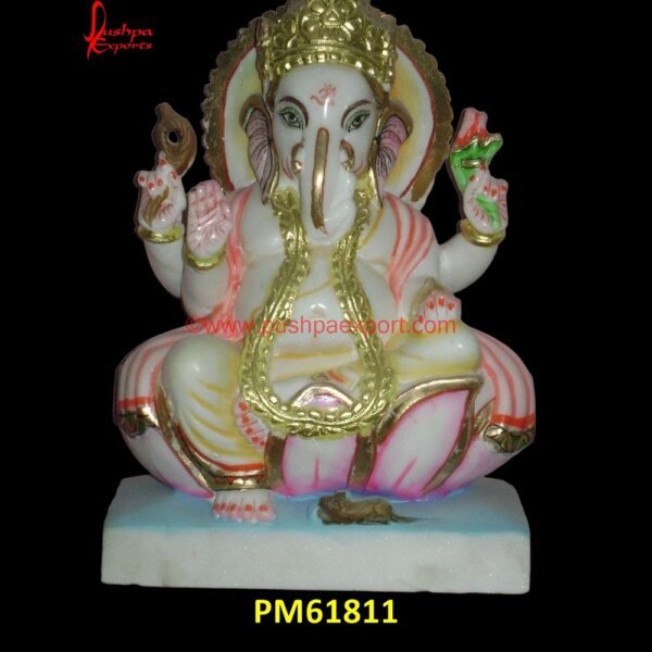 Ganpati Marble Murti PM61811 ganesh laxmi marble statue,ganesh marble moorti,ganesh murti white marble,ganesh statue.jpg