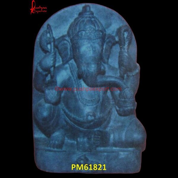 Natural Stone Ganpati Statue PM61821 ganesha stone sculpture,ganesha stone statue large,ganpati marble murti.jpg