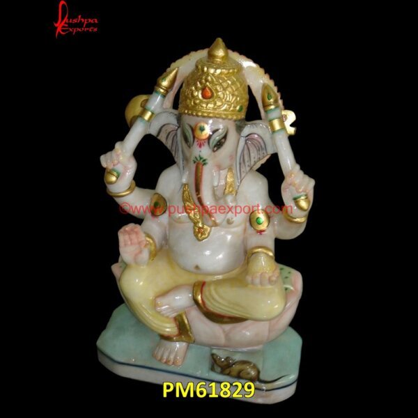 Ganpati Ji Stone Staute PM61829 lord ganesha stone sculpture,lord ganesha stone statue,makrana marble ganesh statue.jpg