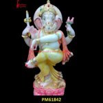 White Stone Ganesh Statue