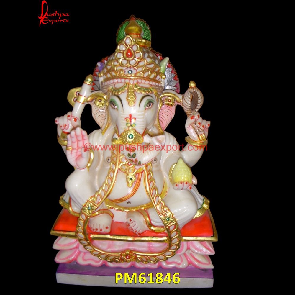 Chowki Ganesh Murti PM61846 marble vinayagar statue,marble vinayaka,sandstone ganesha statue.jpg