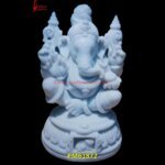 White Marble Ganesha Statue