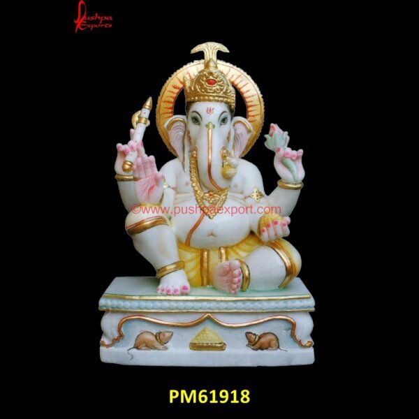 Lord Ganesha Marble Statue PM61918 marble vinayagar statue,marble vinayaka,sandstone ganesha statue,sangmarmar ganesh murti.jpg