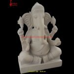 Sandstone Ganesha Idol