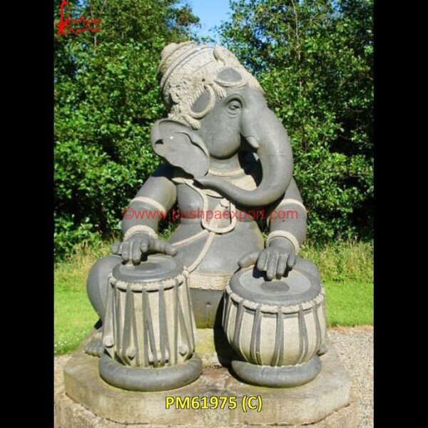 PM61975 (C) marble stone ganesha idol,marble vinayagar statue,marble vinayaka,sandstone ganesha statue.jpg