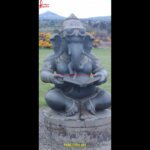 Large Black Stone Ganpati