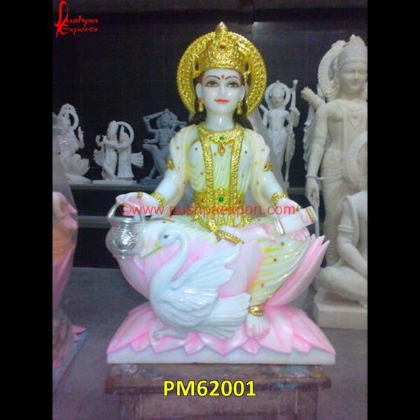 Gayatri Mata Marble Idol PM62001 Goddess Marble Statue, God Marble Murti, Marble Idol Of God, Marble God Murti, Marble God Murti, Marble God Statue, God Marble Murti, God Marble Murti.jpg