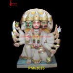 Panchmukhi Hanuman Marble Idol